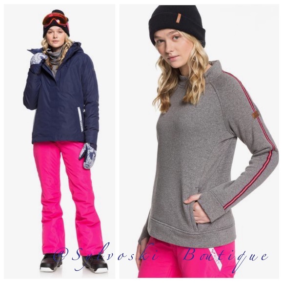 🔥Roxy Resin Overhead Technical Fleece NWT - Picture 9 of 15